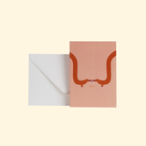 Carte Acrobatic "Bisous"