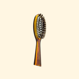 Grande brosse à cheveux pneumatique avec poils de sanglier et picots en nylon