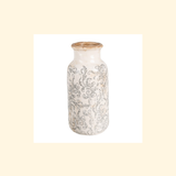 Vase Beige Gris 15x32cm
