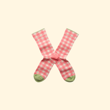 Chaussette Vichy Naturel