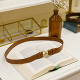 CEINTURE AIMÉE LÉZARD CAMEL