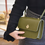 SAC MINI ADÈLE LÉZARD OLIVE
