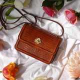 SAC ROSIE LÉZARD CAMEL