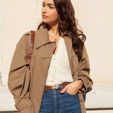 CEINTURE ADÈLE LÉZARD CAMEL