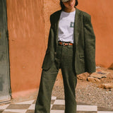 LANIÈRES AIMÉE LÉZARD CAMEL