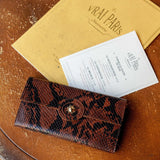 GRAND PORTEFEUILLE LÉNA PYTHON