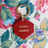 PORTE-CLÉS SUPER MAMAN