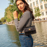 SAC ROSIE LÉZARD NOIR