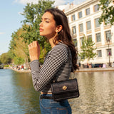 SAC ROSIE LÉZARD NOIR