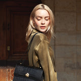 SAC ADÈLE CROCO NOIR
