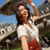 SAC ADÈLE LÉZARD CAMEL