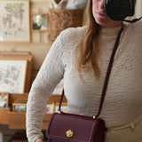 SAC GRAND ROSIE BORDEAUX