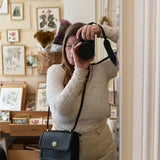SAC GRAND ROSIE NOIR LEZARD