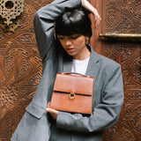 SAC JOSÉPHINE LÉZARD CAMEL
