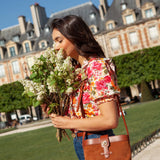 SAC ROSALIE VELOURS CAMEL