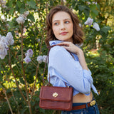 SAC ROSIE LÉZARD CAMEL