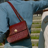 SAC ADÈLE CROCO BORDEAUX
