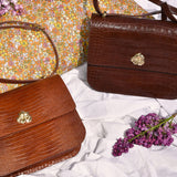 SAC ADÈLE LÉZARD CAMEL