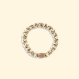 ELASTIQUE IVOIRE BEIGE PAILLETÉ