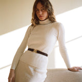 CEINTURE AIMÉE CROCO NOIR