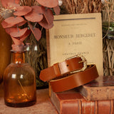 GRANDE CEINTURE BARIOLÉE CAMEL