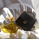 SAC JOSÉPHINE LÉZARD NOIR