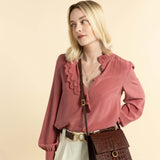 SAC JOSÉPHINE CROCO CHOCOLAT
