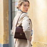 SAC JOSÉPHINE CROCO CHOCOLAT