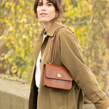 SAC MINI ADÈLE LÉZARD CAMEL
