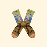 Chaussette Tourterelle Absinthe
