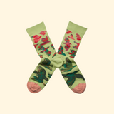 Chaussette Oiseau Lime